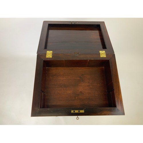 627 - Victorian Rosewood Work Box