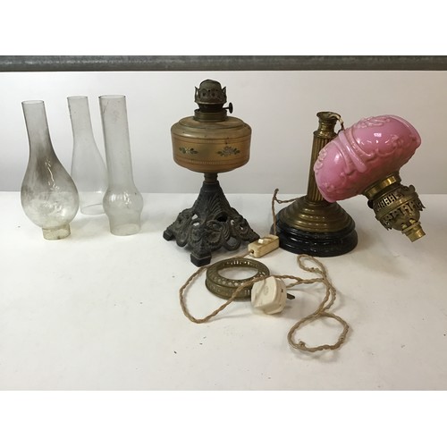 362J - Oil Lamp and Converted Oil Lamp etc