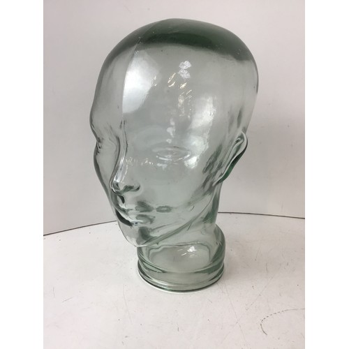 394 - Glass Head - H30cm