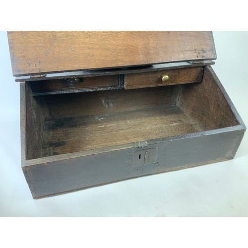 630 - Oak Table Top Box - 75cm