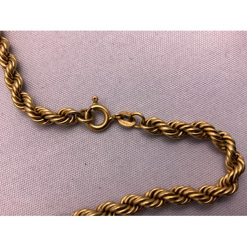 207 - 9ct Gold Necklace - 10gms