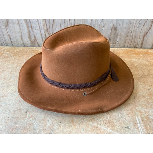 499 - Canadian Leather Hat