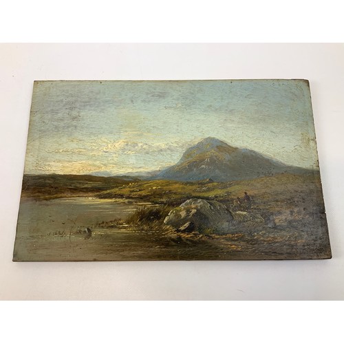 96 - Oil on Board - Landscape  - 31cm x 20cm