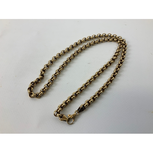 116 - 9ct Gold Necklace - 50cm - 17gms
