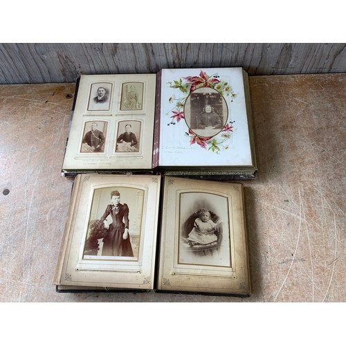 485 - 2x Victorian Photograph Albums