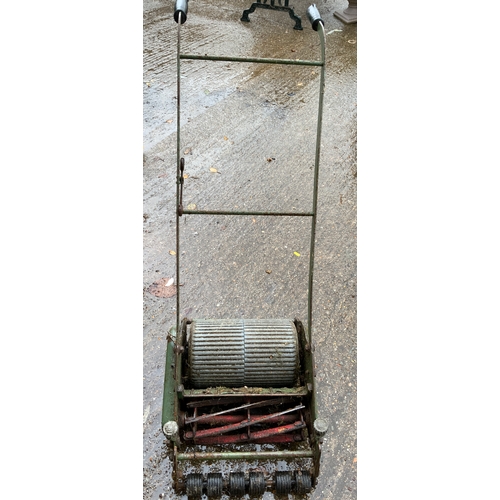 16A - Vintage Push Lawn Mower