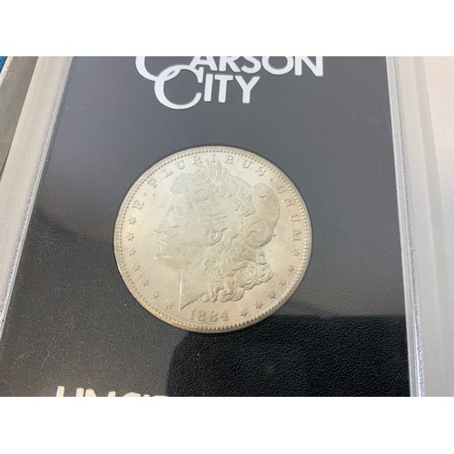 576 - 1884 Morgan Dollar - Carson City