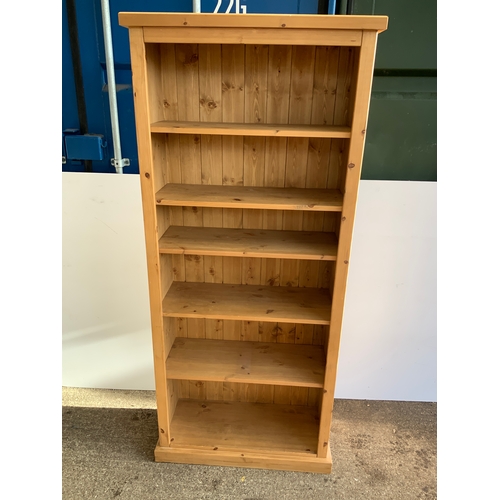 Pine Bookshelves