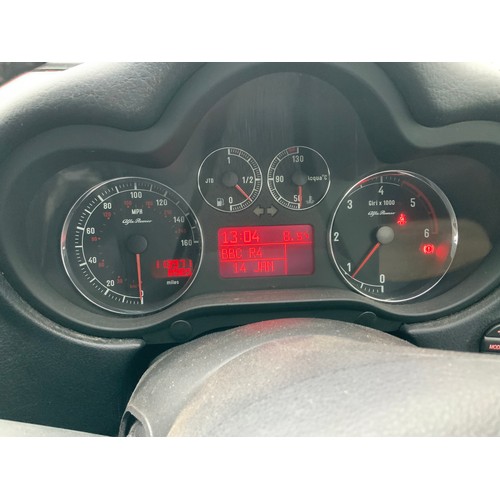 20A - Alfa Romeo 147 JTDM 2.0 DIESEL - EA60 WEK - MOT 20 March 2023 - 110k Miles at Last MOT - 2x Keys, Co... 