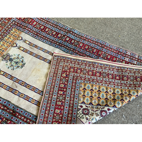 117 - Patterned Rug - 190cm x 120cm