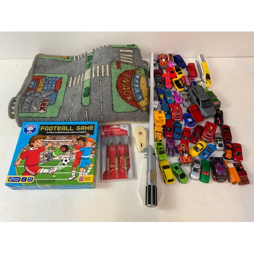 180 - Car Playmat and Cars etc