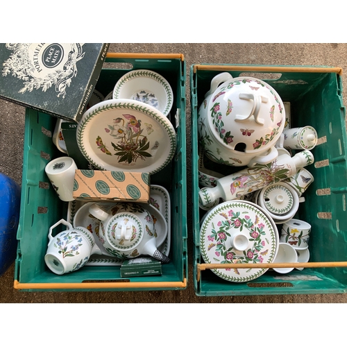 326 - Quantity or Portmerrion China - Crates Not Included