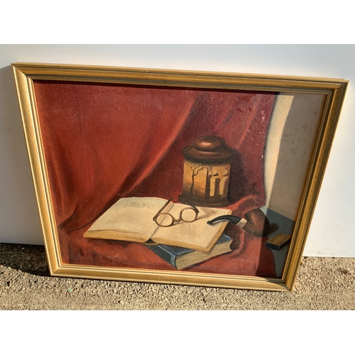 115 - Framed Oil on Board - Still Life