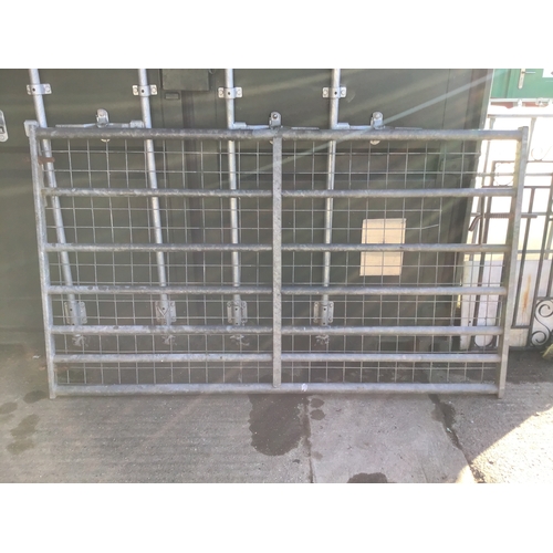 89A - Galvanised Gate - 198cm x 115cm