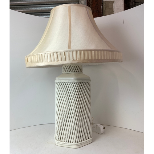 183 - Ceramic Table Lamp and Shade