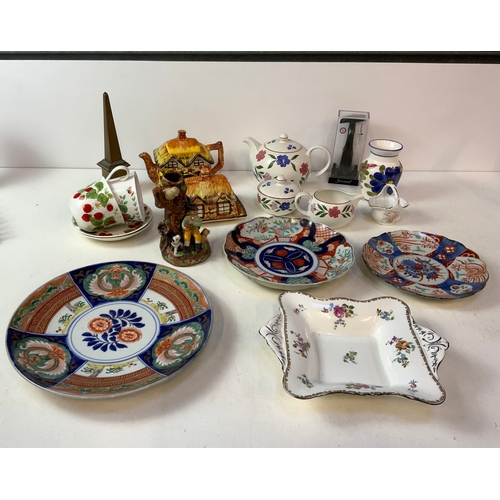 340 - Collection of China Ornaments etc Cottage Ware