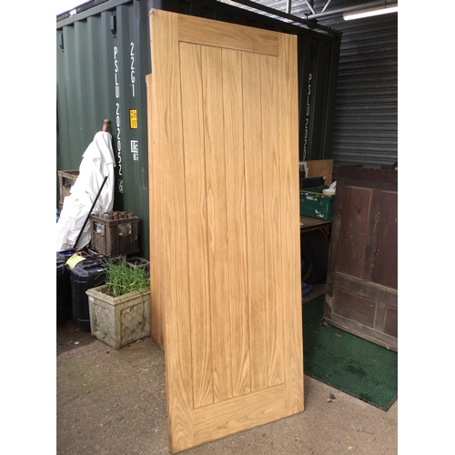 708 - Oak Door - 2.6 x 6.7