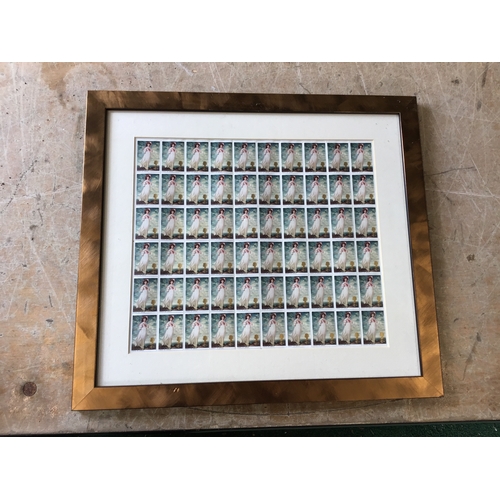 265 - Framed Postage Stamps