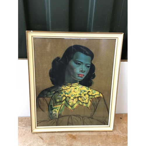 588 - Tretchikoff Print - The Chinese Girl