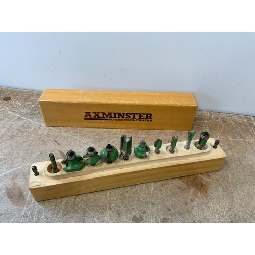 639 - Axminster Router Bit Set