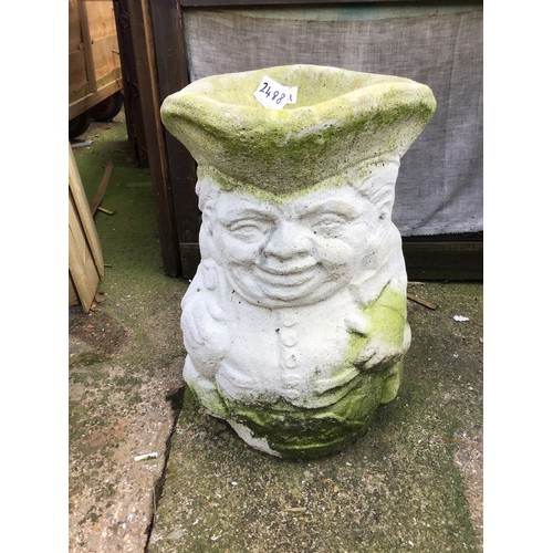 57C - Concrete Garden Planter Toby Jug