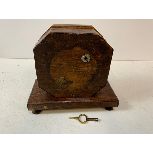 641 - Mantel Clock with Key