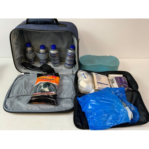 465 - Car Cleaning Kit and Car First Aid Kit