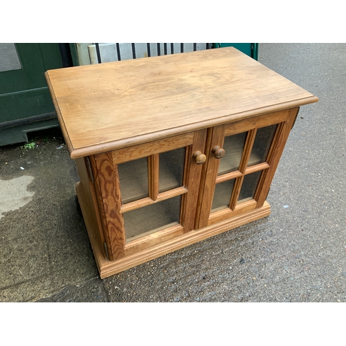 545 - Glazed Pine Cabinet