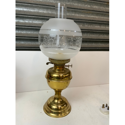 132 - Brass Lamp