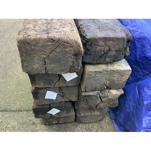 35 - 10x Railway Sleepers