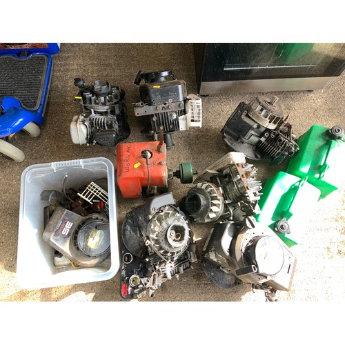 52 - Lawnmower Engines and Fuel Cans