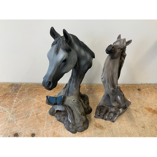 130 - Resin Horse Ornaments