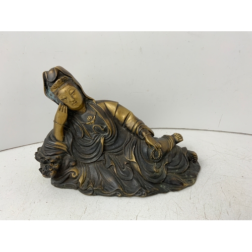 624 - Oriental Metal Figure