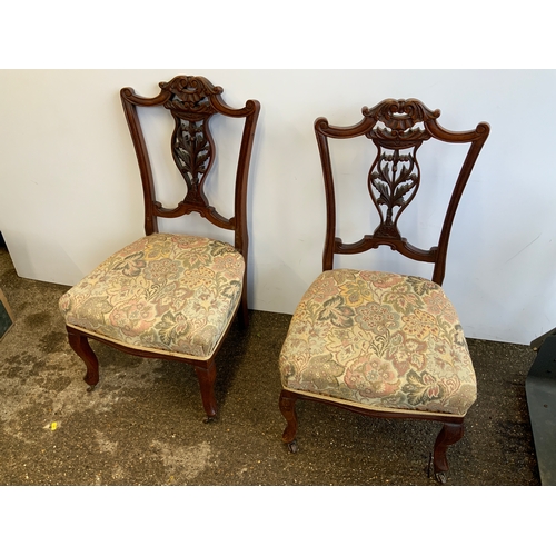 112 - Pair of Edwardian Chairs