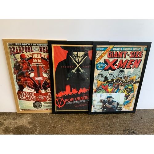 490 - Framed Posters