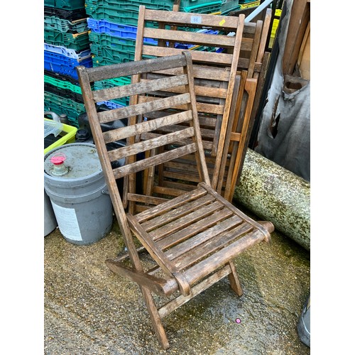 66 - 4x Hardwood Chairs