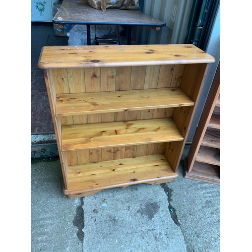 Pine Bookshelves