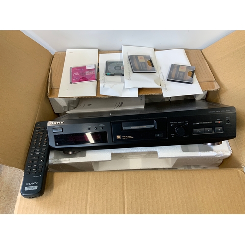 Sony Mini Disc Player