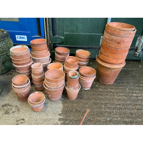 5 - Terracotta Pots