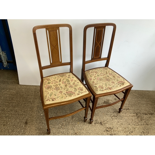 202 - Pair of Edwardian Chairs