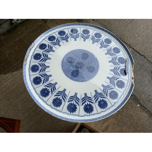 650A - Minton China Aster with Lazy Susan