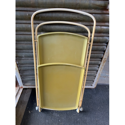 320 - Vintage Two Tier Staples Tea Trolley