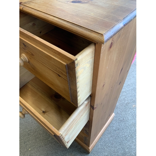 578 - Pine Tall Boy Chest