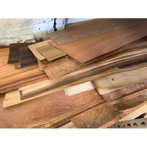 476 - Large Quantity of Exotic Veneers - Approx 175cm