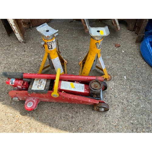 21 - Axle Stands and Jack