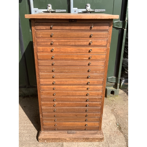 748 - Pine Cupboard with Specimen Drawers