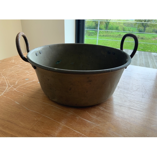 6 - Brass Preserving Pan