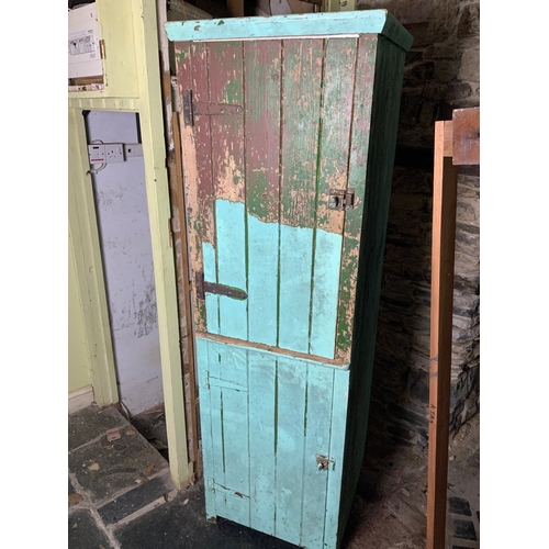 68 - Painted Pine Cupboard