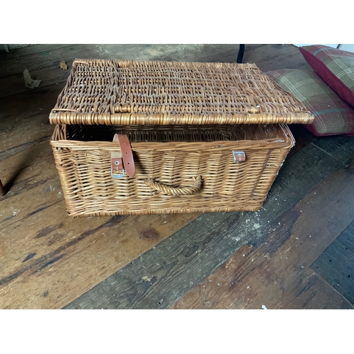 72 - Wicker Hamper