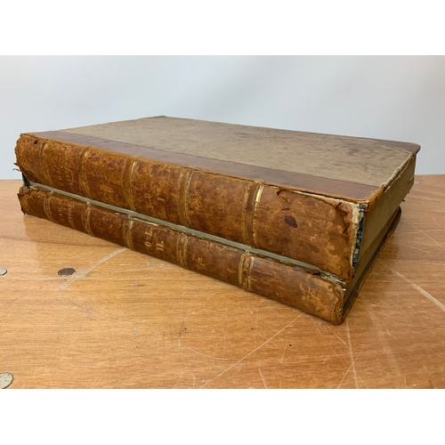 84 - Quarter Bound History of Staffordshire 1798 in Two Volumes by Stebbing Shaw